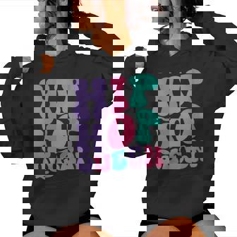 Donna Hip Hop Queen Maglia Da Donna Retròintage Ondulata Con Collo A Felpa con cappuccio da donna - Novitaregali