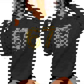 Fun School Bus 67 Teacher Appreciation 67 Meme Bus Driver Women Hoodie | Mazezy