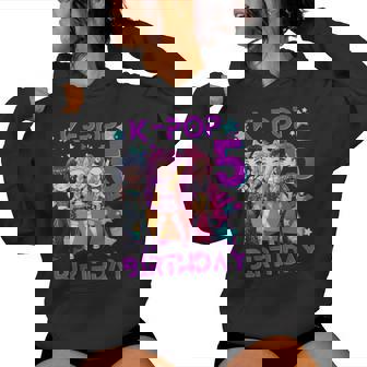 Chibi Kpop Girl It’S My 5Th Birthday Women Hoodie | Seseable FR