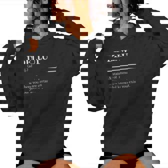 Definition Delulu Fandom Idol Meme Definition Women Hoodie | Mazezy