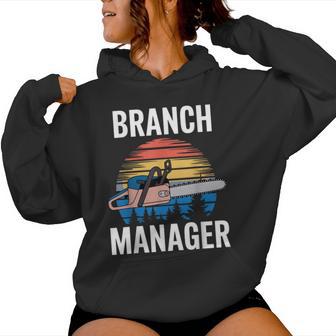 Lumberjack For Arborist Tree Cutters Women Hoodie - Thegiftio UK
