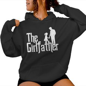 The Girlfather Dad Of Girls Father's Day Women Hoodie | Mazezy