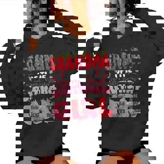 Grandma Of The Berry Sweet Birthday Girl Strawberry Party Women Hoodie - Thegiftio