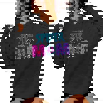 Groovy Matching Family Birthday Girl Party Spider Mom Women Hoodie - Thegiftio