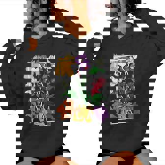 Guatemala Wildflower Pride Floral Women's Hoodie | Mazezy