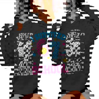 Happy 67 Days Of School Meme 100 Days Of School Boys Girls Women Hoodie - Thegiftio