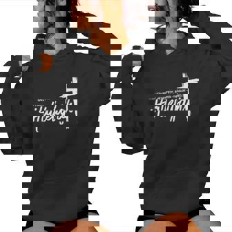 Hard Fought Hallelujah Hard Fought Heart Felt Christian Women Hoodie - Monsterry