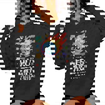 Hello Earth I'm 3IAtlas Space Comet 3I Atlas Women's Hoodie | Mazezy