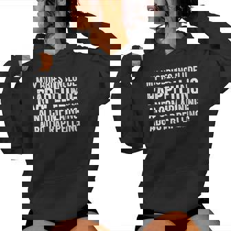 My Hobbies Include Rappelling Rappeller Women's Hoodie | Mazezy