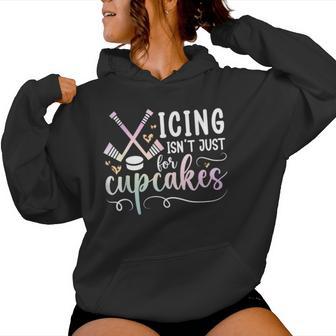 Icing Hockey Girl Ice Hockey Player Ice Hockey Girls Women Hoodie - Thegiftio UK