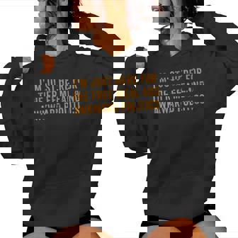 I'm Just Here For The Free Meal Politics Thanksgiving Women's Hoodie | Mazezy