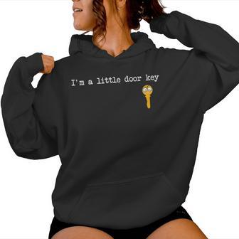 I'm A Little Door Key Nerdy Bad Dorky Mom Dad Costume Women Hoodie - Thegiftio