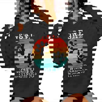 Israel Home For Wayward Dogs Family Name Women's Hoodie | Mazezy