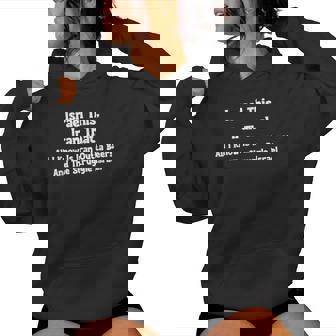 Israel This Iran That Wordplay Humour Sarcastic Joke Women Hoodie | Seseable FR