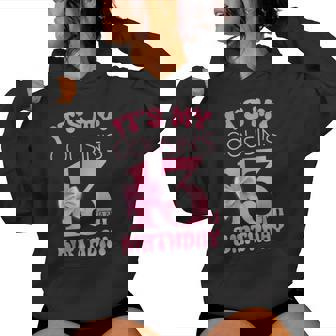 It's My Cousin's 13Th Birthday Girl Pink Party Themes Women Hoodie - Thegiftio