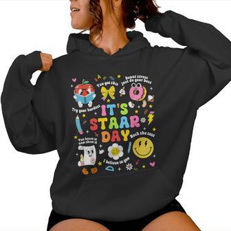 It's Staar Day You Got This Teacher Testing Day Motivational Women Hoodie - Seseable