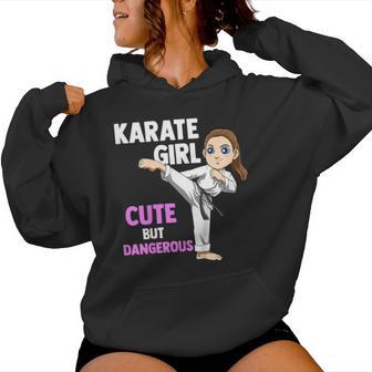 Jolie Fille De Karaté Sweat à capuche femme - Cadeauxyz