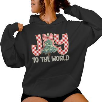 Joy To The World Christian Christmas For Family Girl Women Hoodie - Monsterry