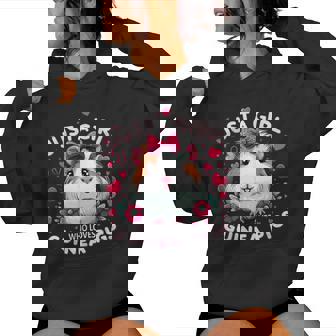 Just A Girl Who Loves Guinea Pigs Lover Mom Women Hoodie | Seseable UK