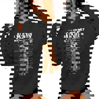 Labradoodle Anatomy Cute Doodle Dog Mom Women Hoodie | Mazezy