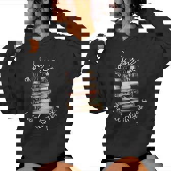 Le Brave Ragazze Leggono Libriporchi Libro Amante Dei Libri Felpa con cappuccio da donna - Novitaregali