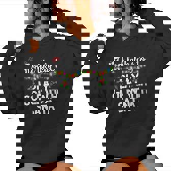 Most Likely To Play Golf With Santa Family Matching Xmas Women Hoodie - Monsterry