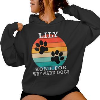 Lily Home For Wayward Dogs Family Name Women's Hoodie - Monsterry
