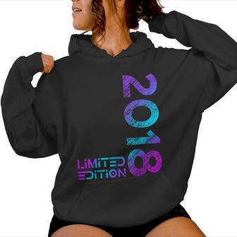 Limited Edition Jahrgang 2018 Junge Mädchen 8 Geburtstag Kapuzenpullover für Damen - Seseable