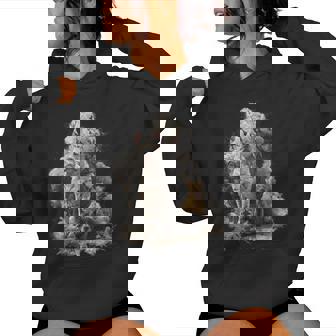 Lindo Arte De Pitbull Para Hombres Y Es Amantes De Los Perros Pitbull Sudadera con capucha para mujer - Regaloses