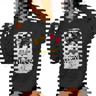 Lithuanian Girl Lithuania Flag Roots Pride Heritage Tank Top Women's Hoodie | Mazezy