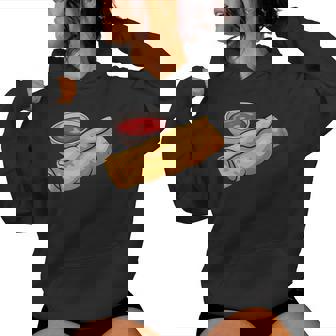 Lumpia Philippines Spring Roll Filipino Women's Hoodie | Mazezy