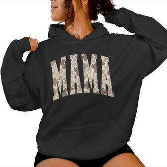 Mama Camouflage Mommy Happy Mother's Day Mom Life Women Hoodie | Mazezy