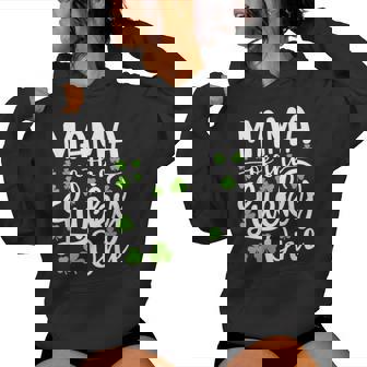 Mama Of The Lucky One First Birthday St Patrick's Day Women Hoodie - Thegiftio