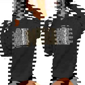 Mama Mommy Happy Mother's Day Mom Life Retro Camouflage Women Hoodie - Monsterry