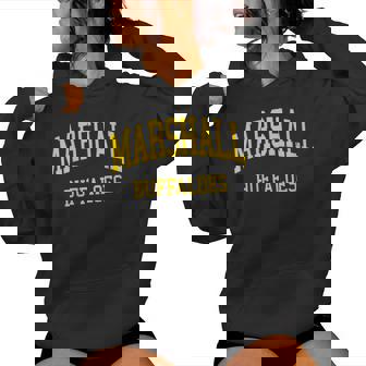 Marshall High School HS Missouri City TX Retro Sports Women's Hoodie | Mazezy