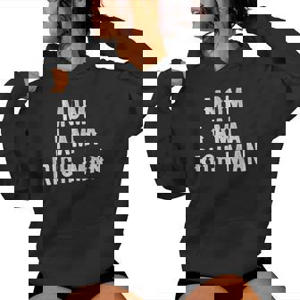 Mom I Am A Rich Man 面白い レディースパーカー - Kawaiitshirt