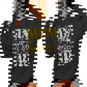 Mom Of The Bee Day Girl Birthday Party Family Matching Women Hoodie - Thegiftio