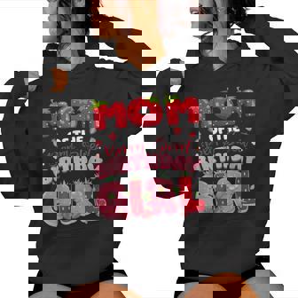 Mom Of The Berry Sweet Birthday Girl Strawberry Party Women Hoodie | Seseable UK