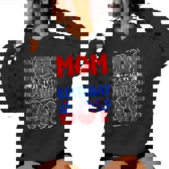 Mom Of The Birthday Boy Spider Web Family Matching Women Hoodie - Thegiftio