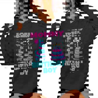 Mommy Birthday Boy Llama Pinata Party Family Mathing Women Women Hoodie | Seseable FR