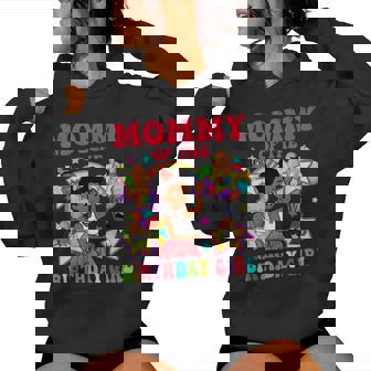 Mommy Of Birthday Girl Gracie Pink Doll Family Decorations Women Hoodie - Thegiftio