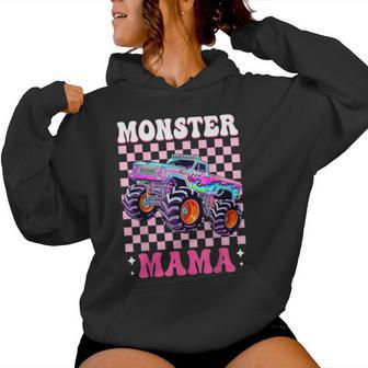 Monster Truck Mama Monster Truck Mom Family Matching Women Hoodie - Thegiftio UK