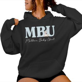 Mother Baby Unit Mother Baby Nurse Postpartum Nurse Goose Women Hoodie - Thegiftio