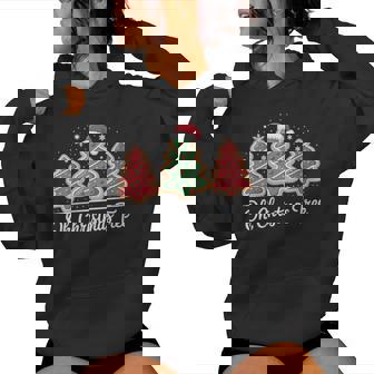 Oh Christmas Tree Cute Xmas Cookie Tree Holiday Vibes Women Hoodie | Mazezy