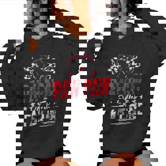 Paw Paw Of The Fast One 1st Birthday Racing Car Family Women's Hoodie | Mazezy