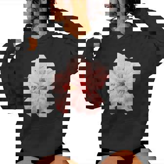 Pink Hibiscus Flower Cute Girly Summer Beach Women Hoodie - Thegiftio