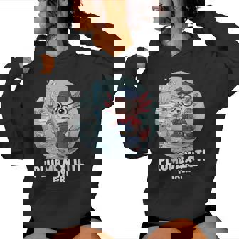 Plumbaxolotl Fixer Cute Handymen Axolotl Plumber Women's Hoodie | Mazezy