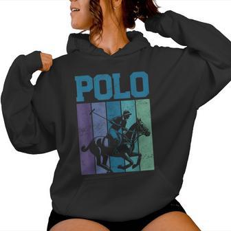 Polo Horse Polo Player Horseback Riding Equestrian Sport Women Hoodie - Thegiftio