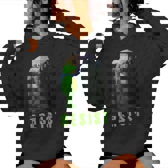 Portland Frog Protest Political Satire Activism Tee Women's Hoodie | Mazezy