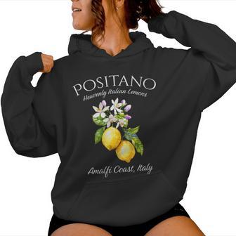 Positano Amalia Coast Italian Lemons Italy Women Hoodie - Thegiftio UK